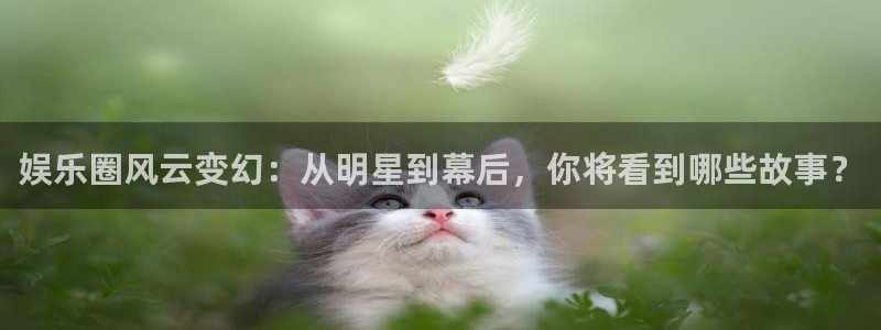 万事娱乐登录：娱乐圈风云变幻：从明星到幕后，你将看到哪些故事？